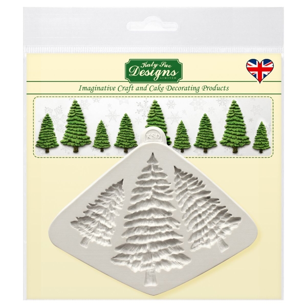 Silicone Mould - Trees Silhouettes